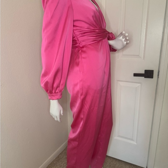 Mac Duggal Elegant Pink Jumpsuit - Picture 7 of 14